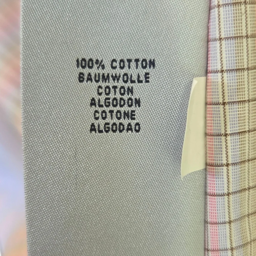 Gant Men's Bleeker Poplin Regular Fit Burton Down Checkered Shirt Size L - Picture 6 of 9